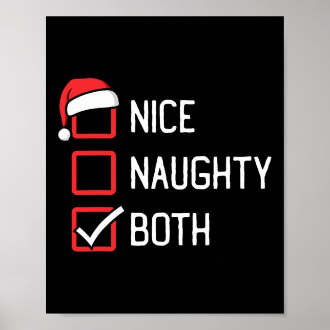 Snygg lista båda jul poster (Framsidan)