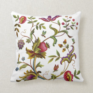 Snygg Livets träd Embroidery Mönster Kudde