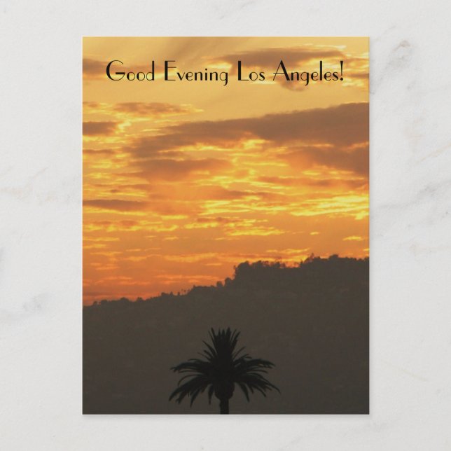 Snygg Los Angeles-vykort! Vykort (Framsida)