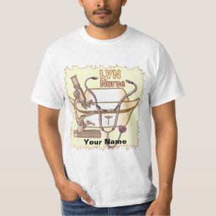 Snygg LVN-sjuksköterska t-shirt