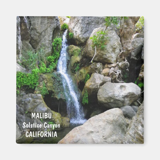 Snygg Malibu Magnet! Magnet (Framsidan)