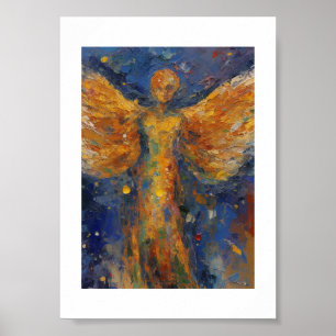 Snygg målning av Angel Poster