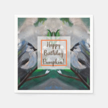 Snygg målning av Bird Vår