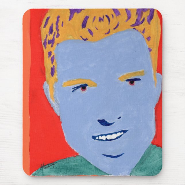 Snygg man Mousepad Musmatta (Framsidan)