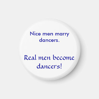 Snygg manar-gift-dansare. Real manar blir dansare! Magnet