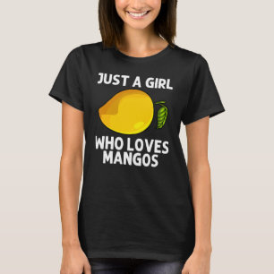 Snygg Mango För Flickor Barn Mangos Frukt Mangos T Shirt