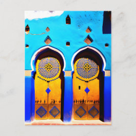 Snygg marockansk Medina Door Architecture Vykort