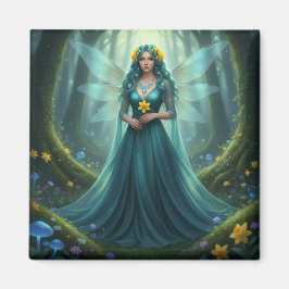 Snygg mars Aquamarine Fairy Magnet