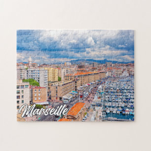 Snygg Marseille, Frankrike Pussel