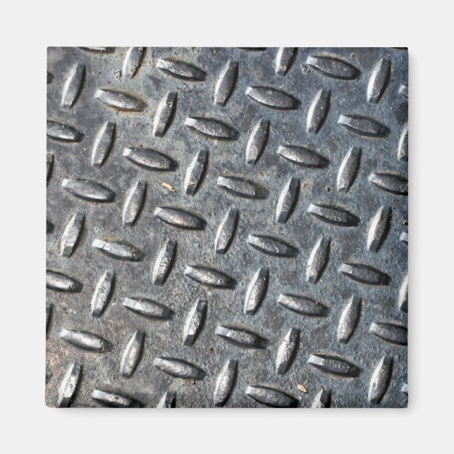 Snygg metallstruktur magnet (Framsidan)