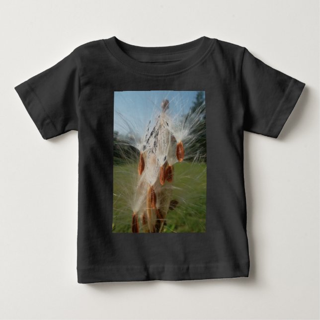Snygg Milkweed Magic: A Skyward Flight Design Tröja (Framsida)