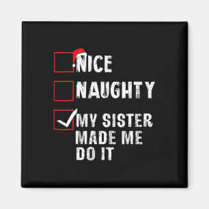 Snygg, min syster fick mig att göra julklapp magnet