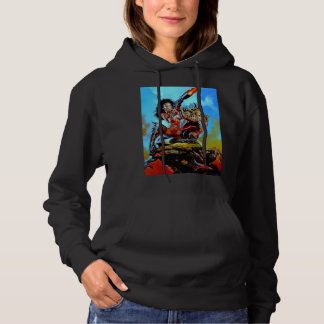 Snygg modell Julie Strain Neon Pin Up Womens Ba T Shirt