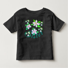 Snygg modern Blommigt T Shirt