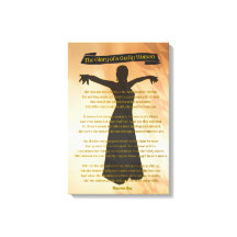 Snygg modern Christian Andlig Woman