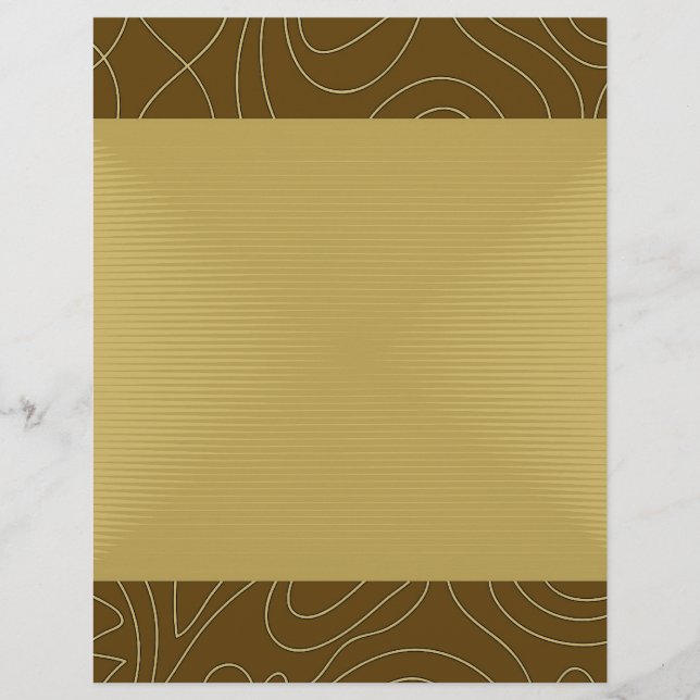 Snygg, modern pappersdesign (Framsida)