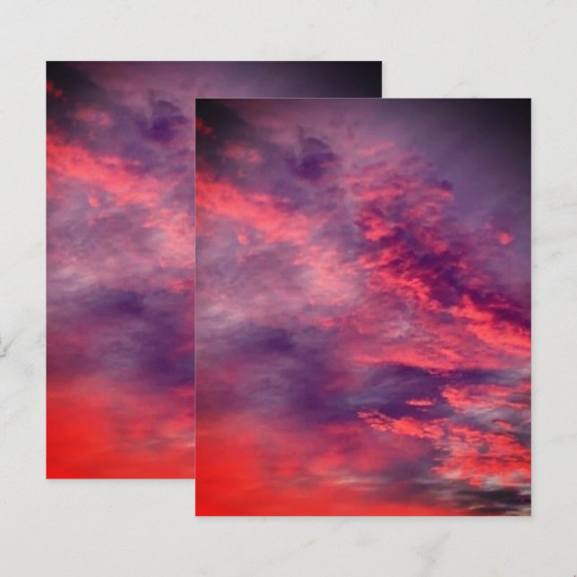 Snygg molnbildning | Recoleta | Skrapbokin (Fram/baksida)