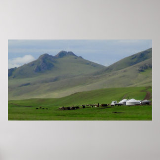 Snygg Mongolia Poster