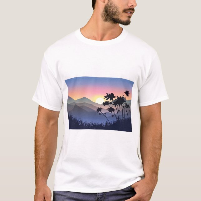 Snygg morgon t shirt (Framsida)
