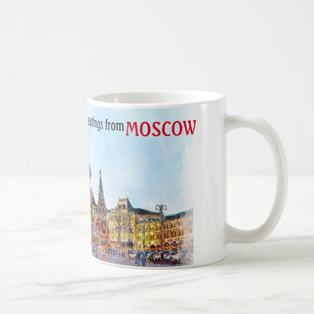 Snygg Moskva Kaffemugg (Höger)