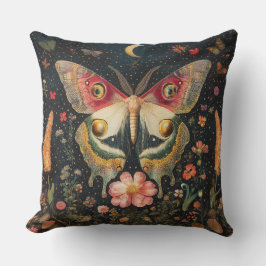 Snygg Moth Crescent Måne Kudde