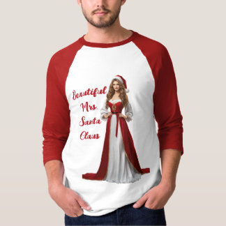 Snygg mrs Jultomten T Shirt