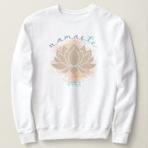 Snygg namaste ord skriven med Lotus Design