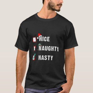 Snygg Nasty-jullista Julafton Jultomten T Shirt