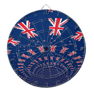 Snygg New Zealand Flagga Art Print Design Piltavla