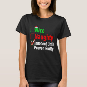 Snygg nocent tills beprövad gulitiskfunnig ch t shirt