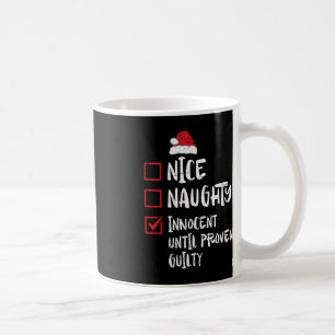 Snygg nocent tills Beven Guilty Christma Kaffemugg