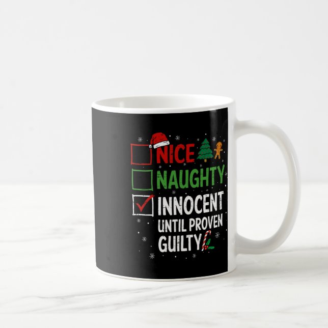 Snygg nocent tills Beven Guilty Christma Kaffemugg (Höger)
