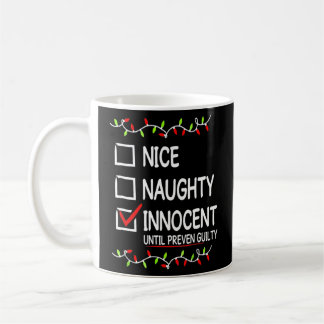 Snygg nocent tills Beven Guilty Christma Kaffemugg