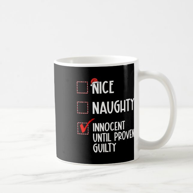 Snygg nocent tills Beven Guilty Christma Kaffemugg (Höger)