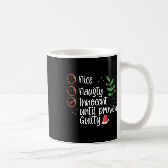 Snygg nocent tills Beven Guilty Christma Kaffemugg (Höger)