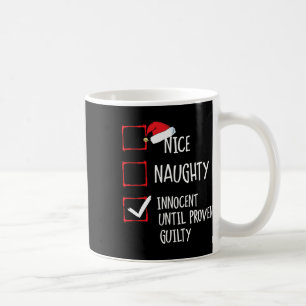 Snygg nocent tills Beven Guilty Christma Kaffemugg