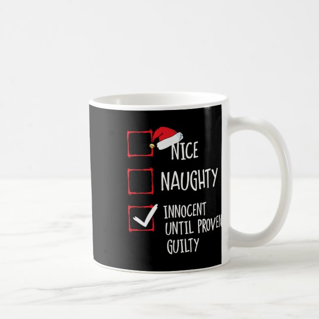Snygg nocent tills Beven Guilty Christma Kaffemugg (Höger)