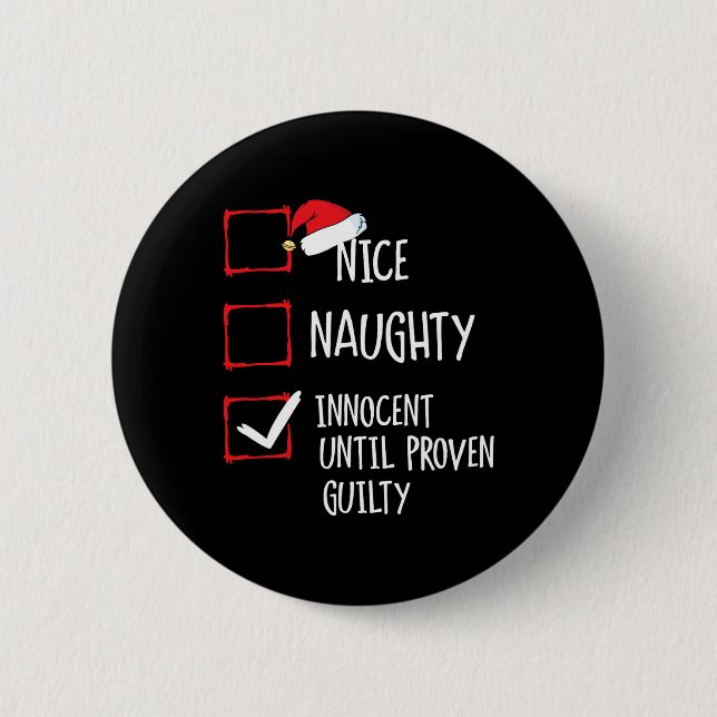 Snygg nocent tills Beven Guilty Christma Knapp (Framsida)
