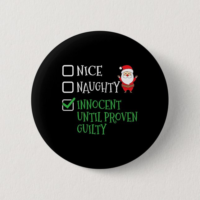Snygg nocent tills Beven Guilty Christma Knapp (Framsida)
