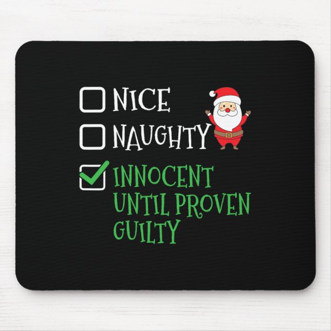 Snygg nocent tills Beven Guilty Christma Musmatta (Framsidan)