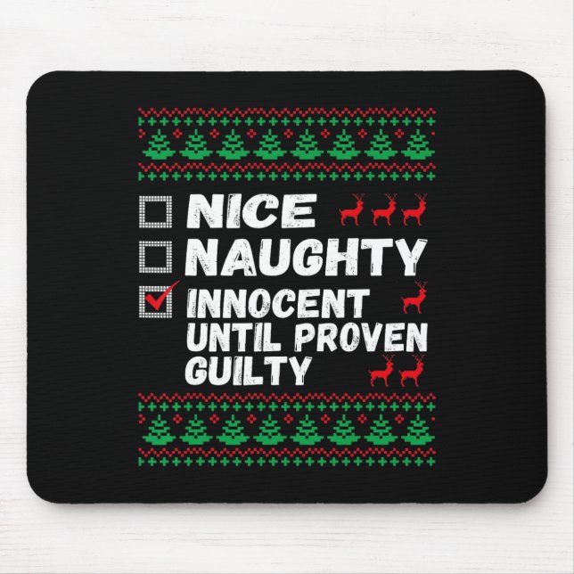 Snygg nocent tills Beven Guilty Christma Musmatta (Framsidan)