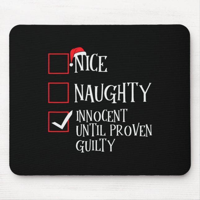 Snygg nocent tills Beven Guilty Christma Musmatta (Framsidan)