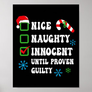 Snygg nocent tills Beven Guilty Christma Poster