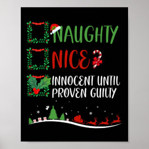 Snygg nocent tills Beven Guilty Christma Poster