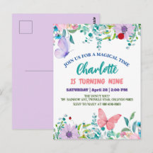 Snygg Nyckelpiga Prickig blommig Blomma Födelsedag