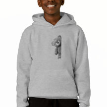 Snygg och mysig barn hoodie