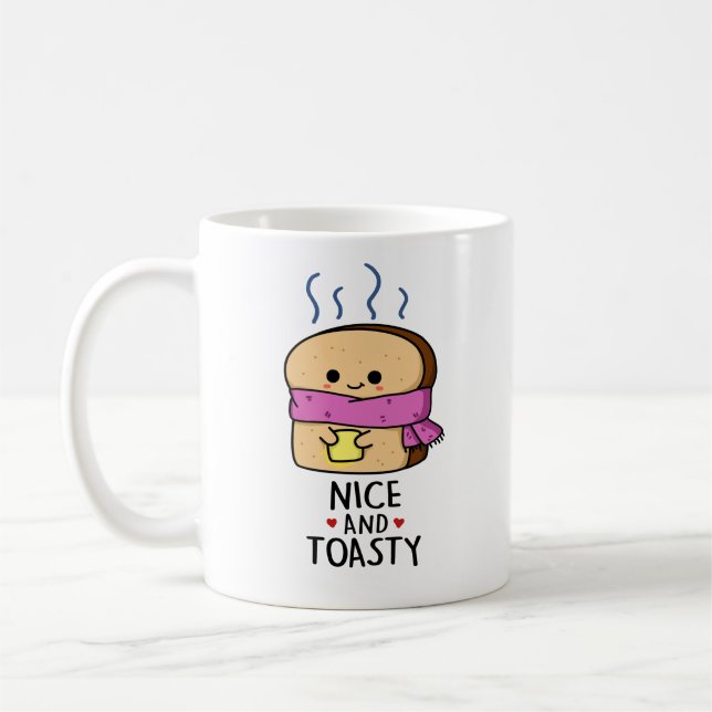 Snygg och toasty, knölknapp kaffemugg (Vänster)