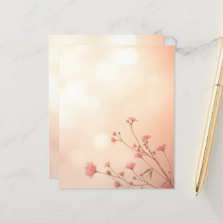 Snygg Orange Flower Art