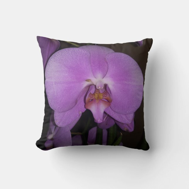 Snygg Orchid Dekorativ kudde (Framsida)