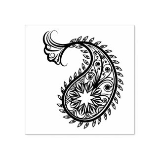 Snygg Paisley-skojning Stämpel